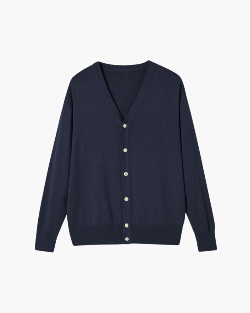 100% Premium Wool Gillet Parijan Navy XS