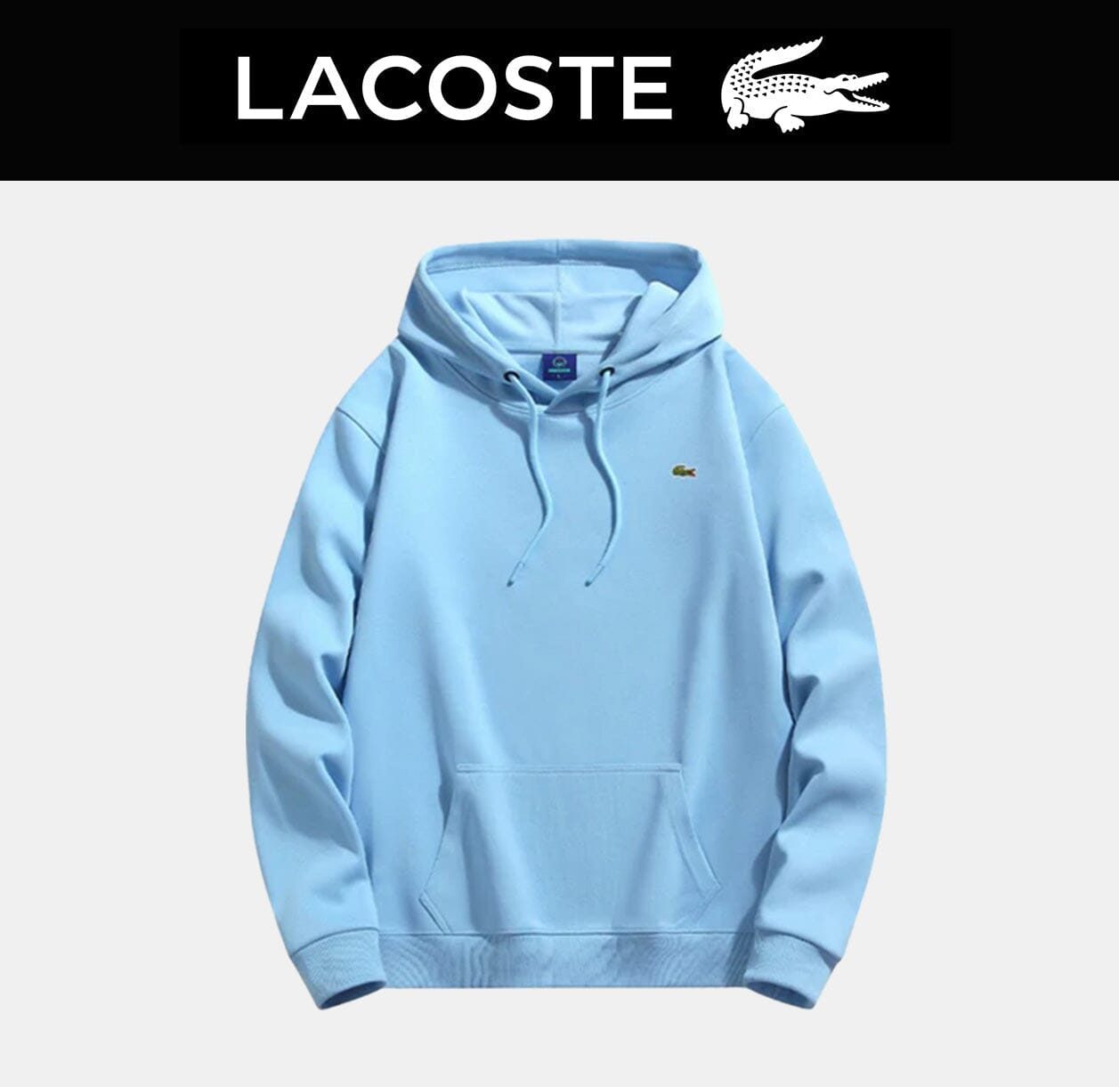 Hoodie (CLEARANCE) Parijan Sky blue S