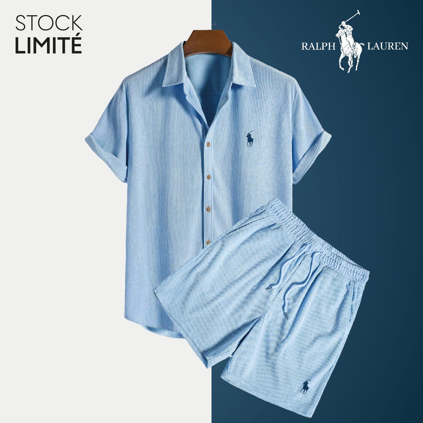 Casual Outfit Parijan Blue S