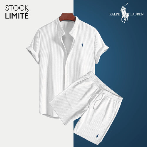 Exclusive Men's Set Parijan White S