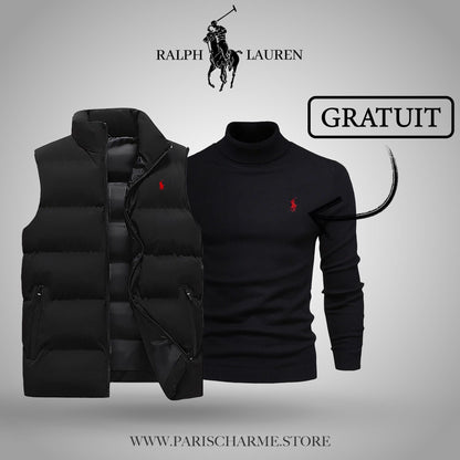 Vest + Free Sweater (CLEARANCE) Parijan Black Black M
