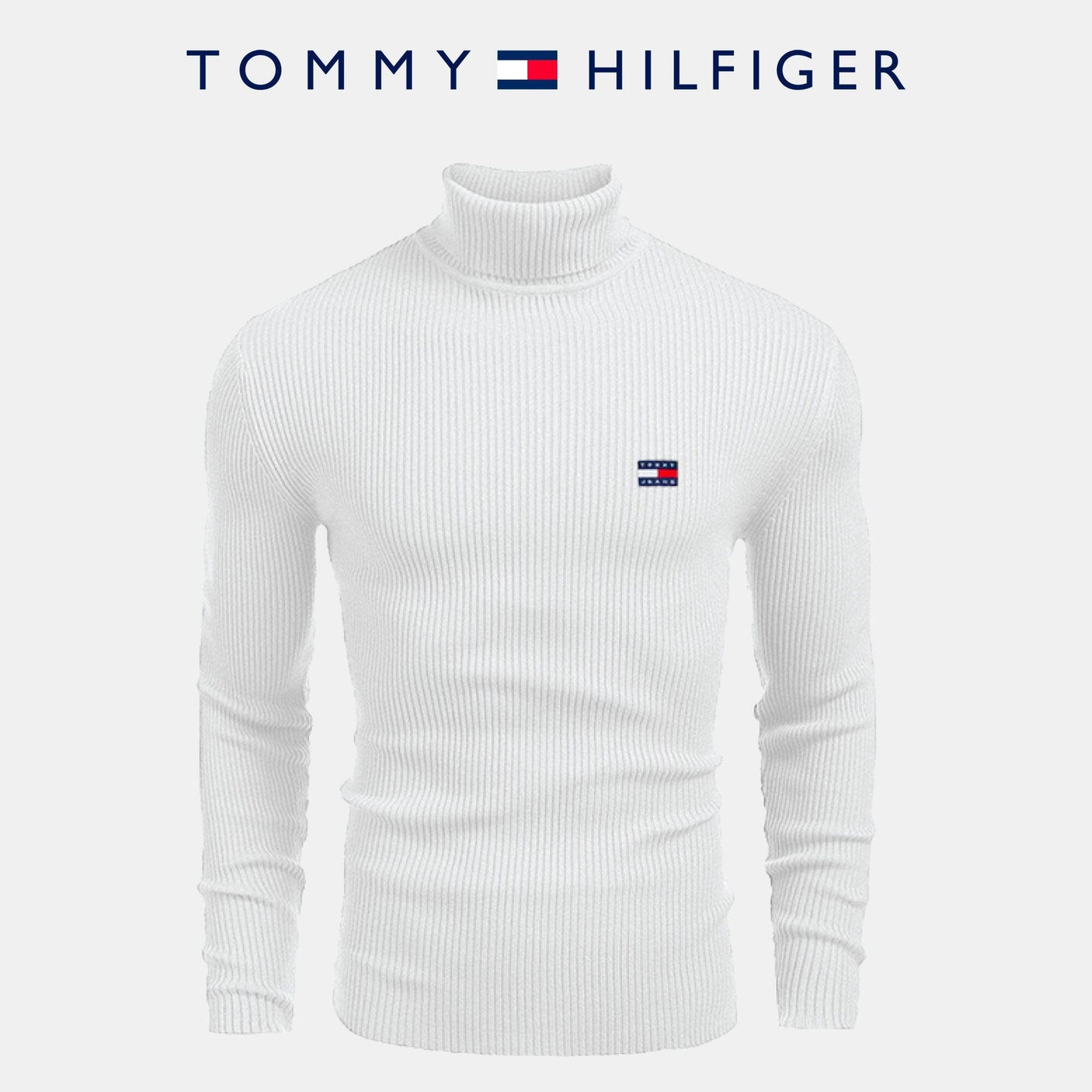 Turtleneck Sweater Parijan White M