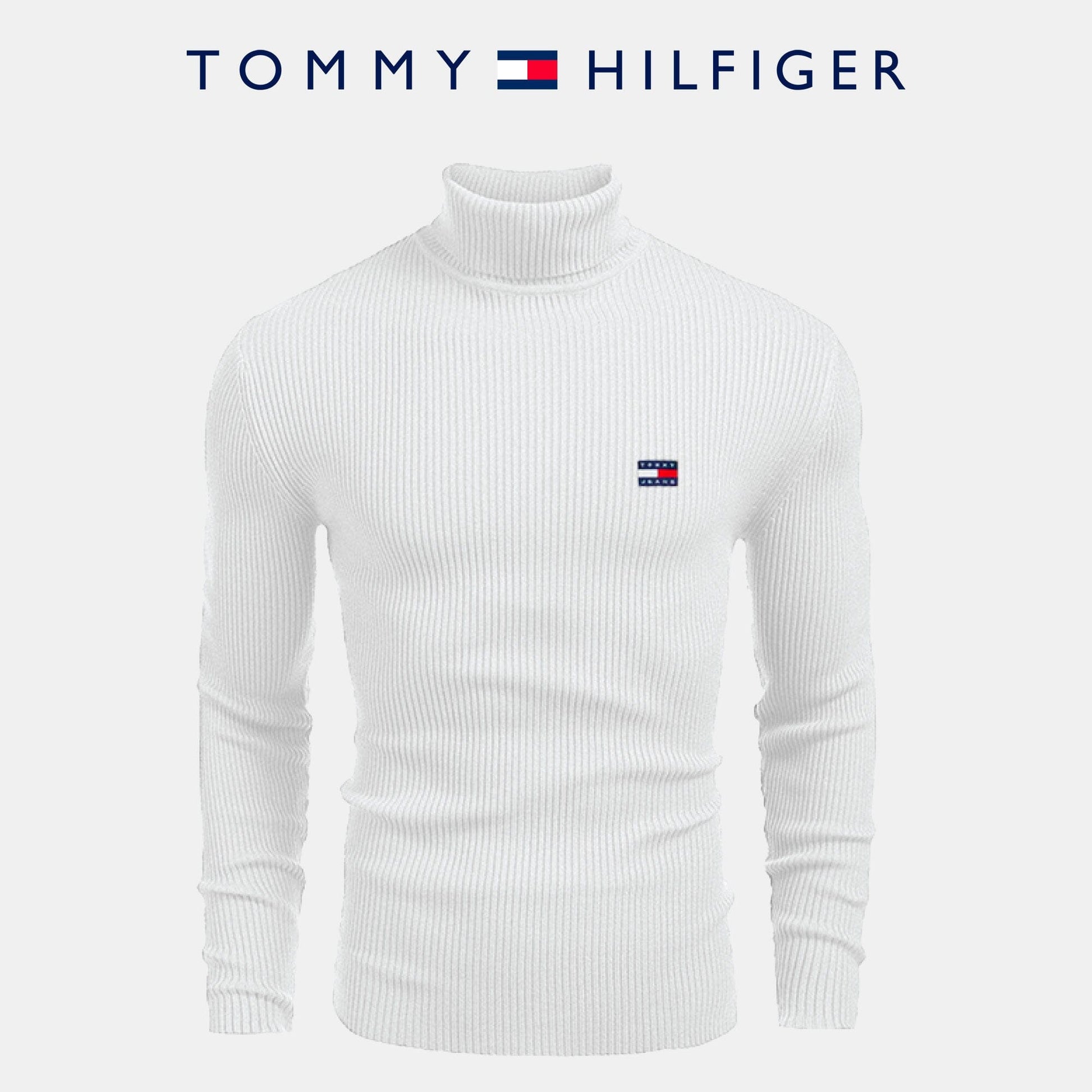 Turtleneck Sweater Parijan White M