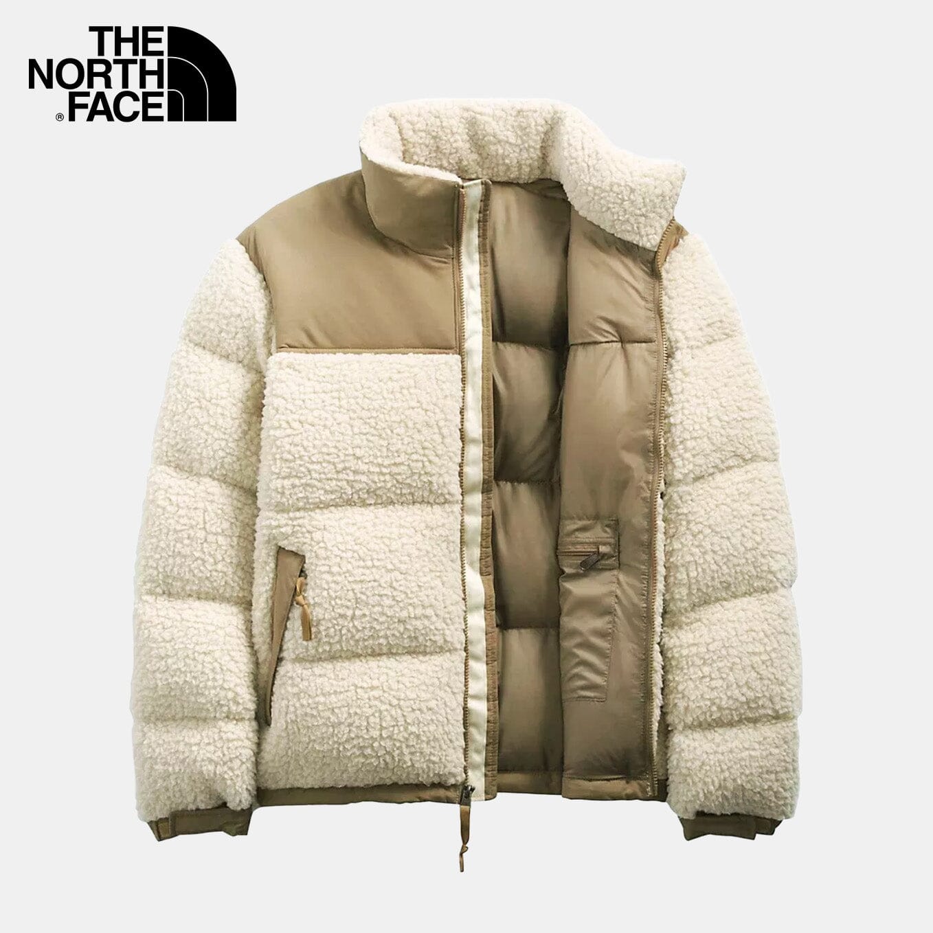 TNF Sherpa Jacket (NEW) Parijan Beige M