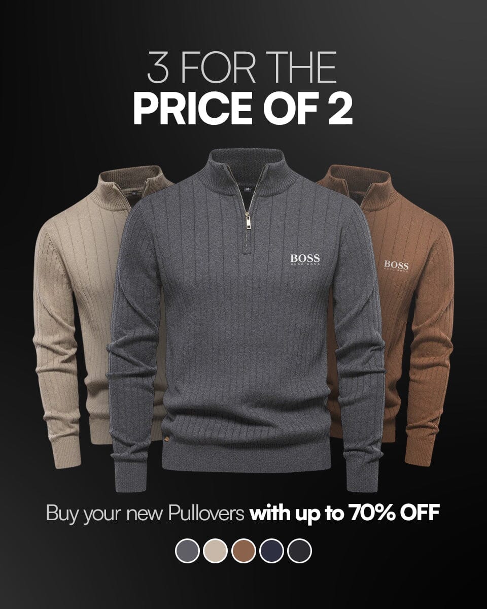 Zipped Pullover ( CLEARENCE SALE ) Parijan